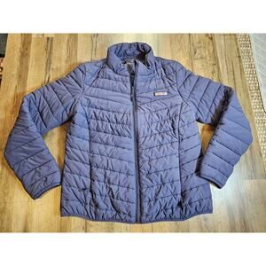 Vineyard Vines Nylon Performance Quilted Jacket Women's M Spandex Comfort